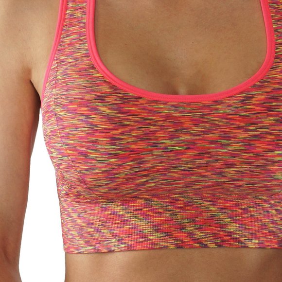 Sports Bra two tone colors Removable pads - Picture 3 of 3